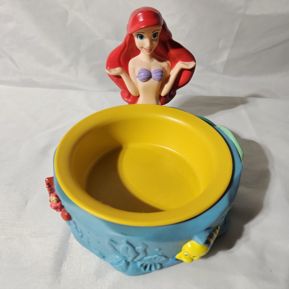 Rare Vintage Disney The Littel Mermaid Ariel Cereal Bowl